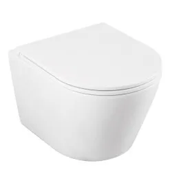 Laveo Nida CycleOn piekaramais WC pods ar Soft Close vāku, VMN_609S