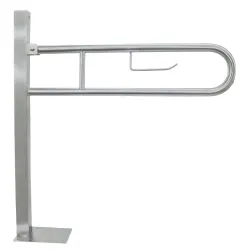Nofer Invalīdu rokturis paceļams 80cm grīdas, satīns 15064.S