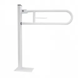 Nofer Invalīdu rokturis paceļams 80cm grīdas, balts 15064.W