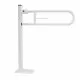 Nofer Invalīdu rokturis paceļams 80cm grīdas, balts 15064.W
