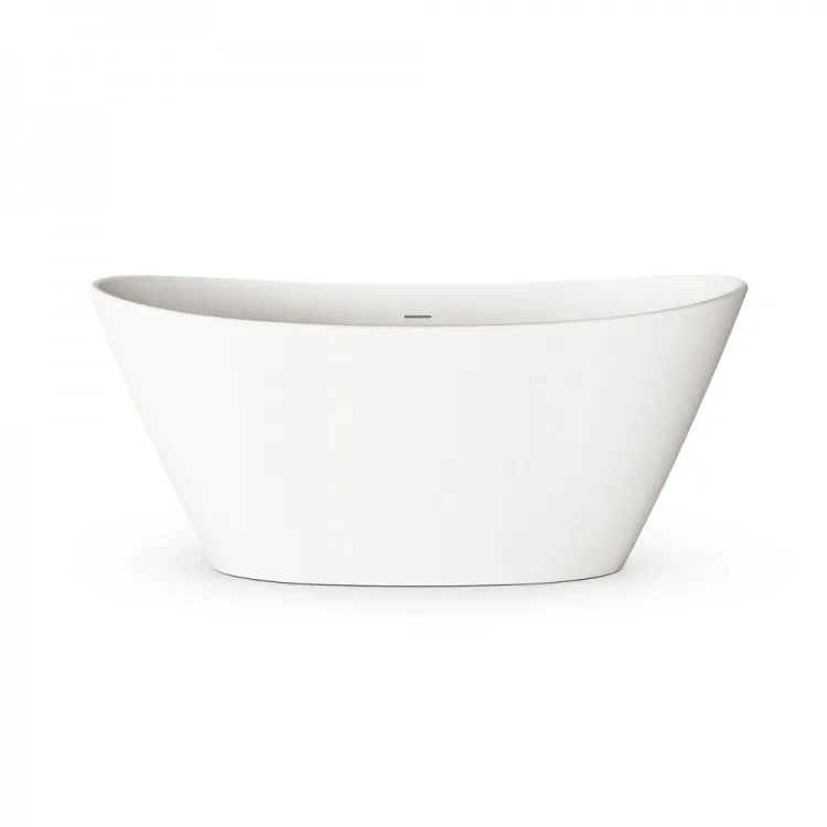 Brīvi stāvoša vanna PAA AMORE 1600x850, silkstone