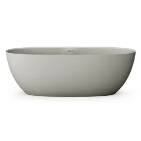 Brīvi stāvoša vanna PAA BELLA 1700x800, silkstone, matte grey