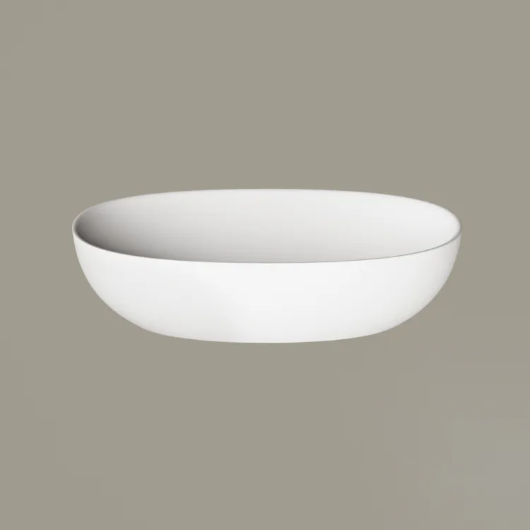 Vannas istabas uzliekamā izlietne PAA BELLA 650x390mm, silkstone, graphite