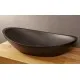Vannas istabas uzliekamā izlietne PAA FELICE 690x375 mm, silkstone, matte grey