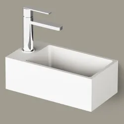 Vannas istabas uzliekamā izlietne PAA MI 400x210 mm