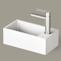 Vannas istabas uzliekamā izlietne PAA MI 400x210 mm