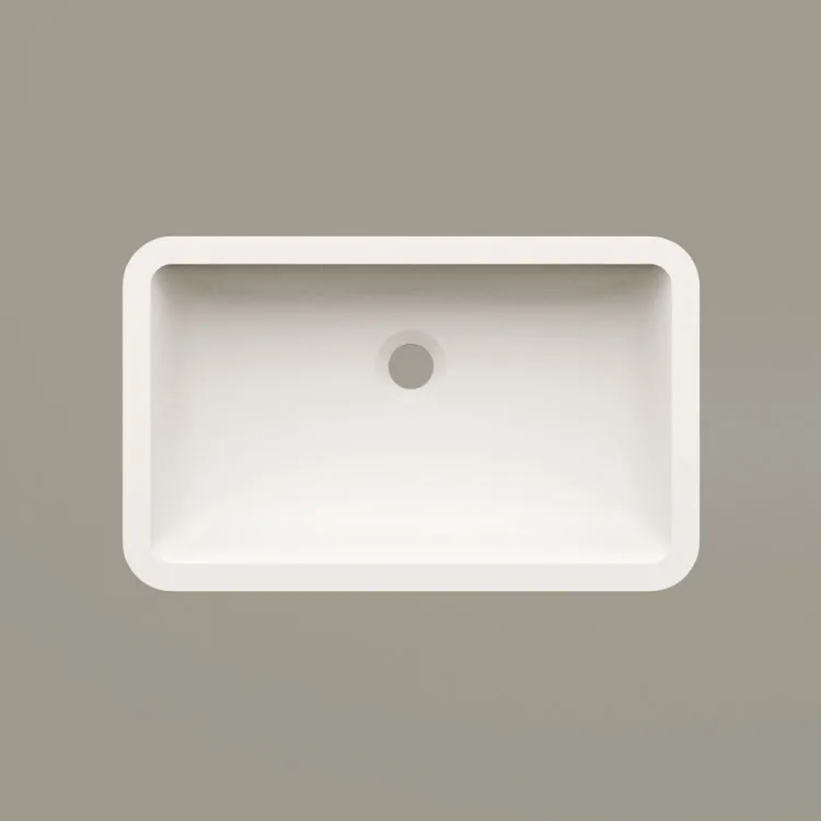Vannas istabas iebūvējamā izlietne PAA OPUS IN Silkstone 52x32cm, matte grey