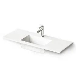 Vannas istabas izlietne PAA MINI LOTO 100x40cm, balta
