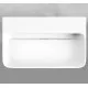 Vannas istabas uzliekamā izlietne PAA QUADRO GRAPHITE 700x430mm, IQUAS/01