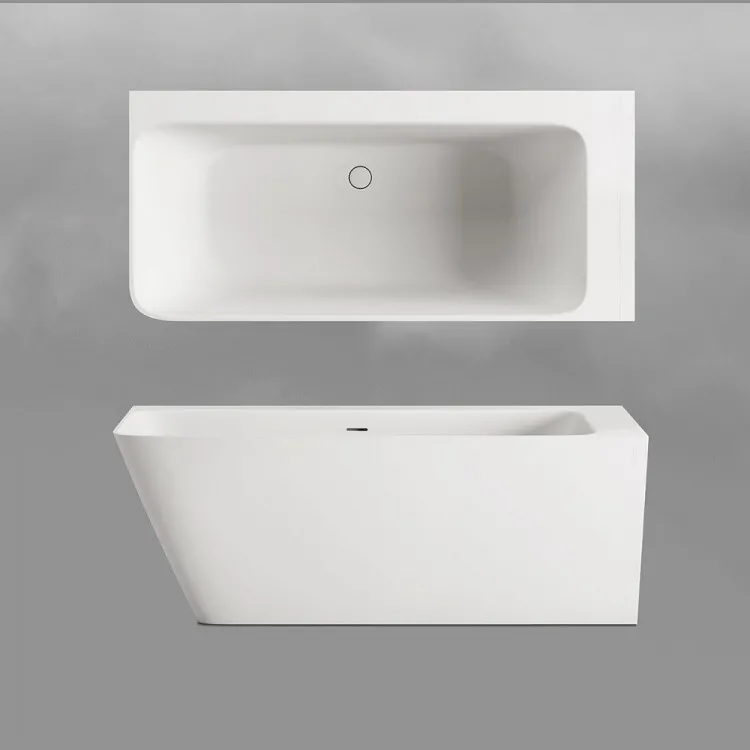 Stūra vanna PAA Silkstone QUADRO CORNER A 1600x750, graphite