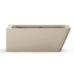 Stūra vanna PAA Sikstone QUADRO CORNER D 1600x750, Matte Caffelatte