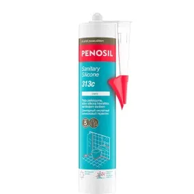 Sanitārais silikons Penosil 313c 300 ml, balts