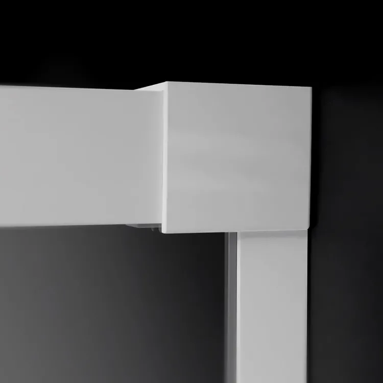 Dušas stūris taisnstūra Radaway Idea KDJ White 100x90cm, 100R/90L