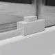 Dušas stūris taisnstūra Radaway Idea KDJ White 100x90cm, 100R/90L
