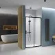 Dušas durvis bīdāmās Radaway Premium Pro Black DWJ 150cm R