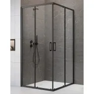 Dušas stūris kvadrātveida Radaway Premium Pro Black KDD 90x90cm