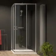 Dušas stūris taisnstūra Radaway Premium Plus D 80x90 cm
