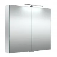 Vannas istabas skapītis ar spoguli un LED apgaismojumu RB GRAND 80 cm, 2102500