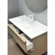 Vannas istabas skapītis ar izlietni RB PURE 81 cm, gaišs ozols