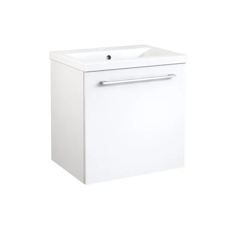 Vannas istabas skapītis ar izlietni RB SCANDIC 51 cm, balts 15132211