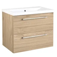 Vannas istabas skapītis ar izlietni RB SCANDIC 60cm, gaišs ozols