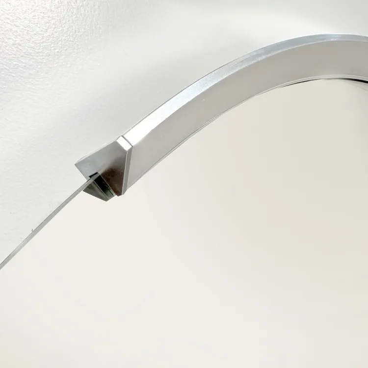 Spogulis ar LED apgaismojumu RB ECO ROUND MOON 80cm, aluminium