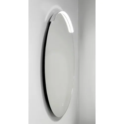 Spogulis ar LED apgaismojumu RB ECO ROUND MOON 80cm, aluminium