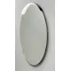 Spogulis ar LED apgaismojumu RB ECO ROUND MOON 80cm, melns