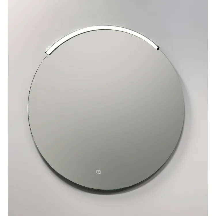 Spogulis ar LED apgaismojumu RB ECO ROUND MOON 80cm, melns