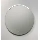 Spogulis ar LED apgaismojumu RB ECO ROUND MOON 80cm, melns