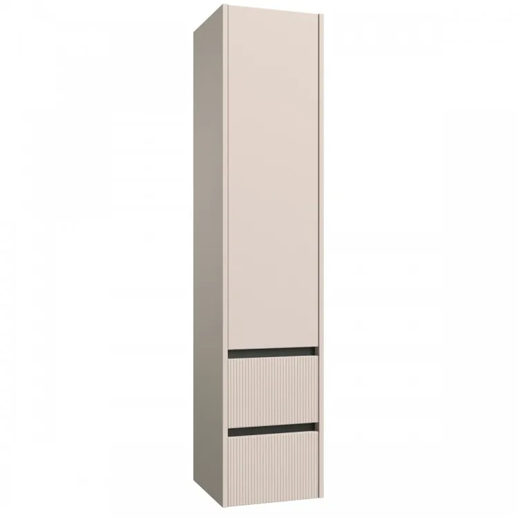 Vannas istabas mēbeļu komplekts RB URBAN 60cm, pelēks kašmirs/black aluminium