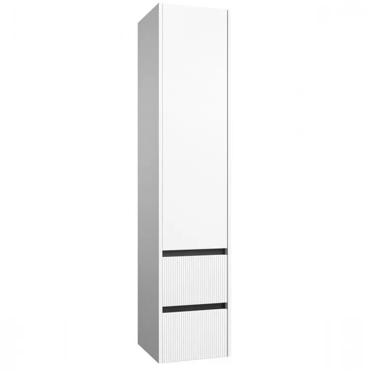 Vannas istabas mēbeļu komplekts RB URBAN 60cm, balts/black aluminium