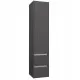 Vannas istabas mēbeļu komplekts RB URBAN 60cm, pelēks/aluminium