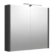 Vannas istabas skapītis ar spoguli un LED apgaismojumu RB URBAN 78 cm, 2002505