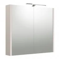 Vannas istabas skapītis ar spoguli un LED apgaismojumu RB URBAN 78 cm, 2002506