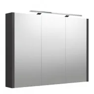 Vannas istabas skapītis ar spoguli un LED apgaismojumu RB URBAN 98 cm, 2002705