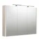 Vannas istabas skapītis ar spoguli un LED apgaismojumu RB URBAN 98 cm, 2002706