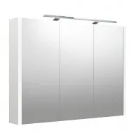 Vannas istabas skapītis ar spoguli un LED apgaismojumu RB URBAN 98 cm, 2002712