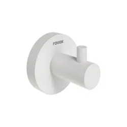 Ravak Kona KN 110.10WHM dvieļu āķis, balts matēts, X07P1312