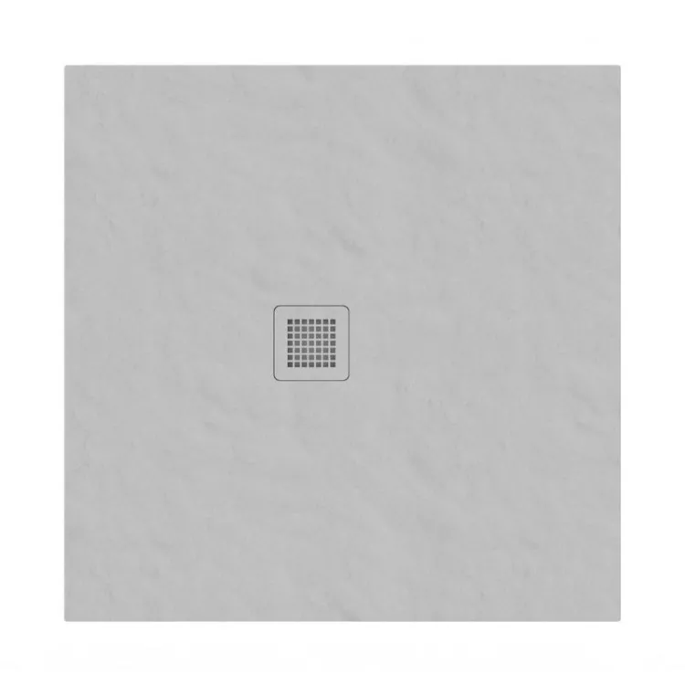 RAVAK Slate Pro 90x90 Smoke Grey dušas paliktnis