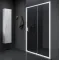 Dušas durvis RAVAK Blix II NBLDP2 120cm, balts