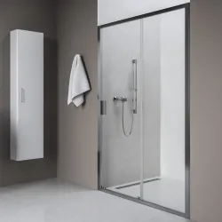 Dušas durvis RAVAK Blix II NBLDP2 100cm, hroms