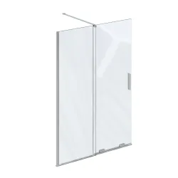 Dušas siena ar bīdāmām durvīm Ravak Walk-In Roll ROWI-100 100x195 cm, hroms