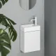 Izlietne skapītim Ravak VEDA 40x22cm, balta matēta XJX0E240000