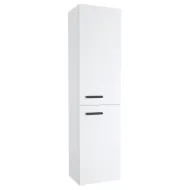 Vannas istabas augstais skapis RAVAK SB Chrome 350 R, balts/melns