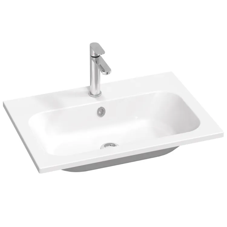 Vannas istabas izlietne RAVAK Chrome II 700 Slim, 70x49 cm