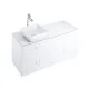 Darba virsma no impregnētās plāksnes MFPB Ravak Comfort 1200 120cm, balta