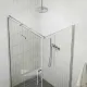 Dušas stūris taisnstūra Ravak Cool COSD2+COPS 100x80cm, hroms
