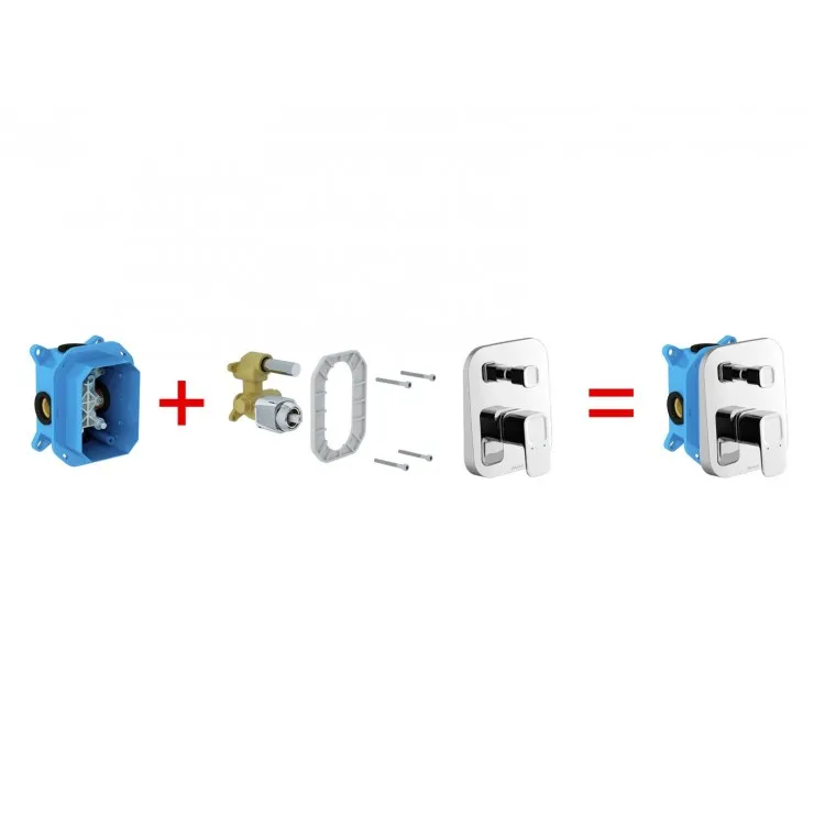 Dušas maisītāja iebūvējamā daļa Ravak R-box RB 070.50, X070052
