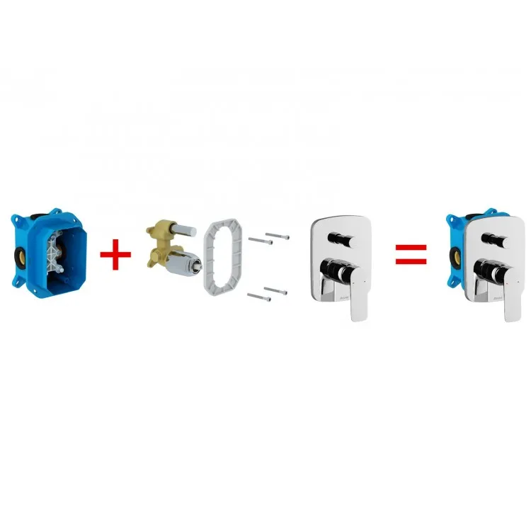 Dušas maisītāja iebūvējamā daļa Ravak R-box RB 070.50, X070052